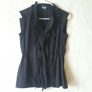 🌷Converse Black  blouse size small